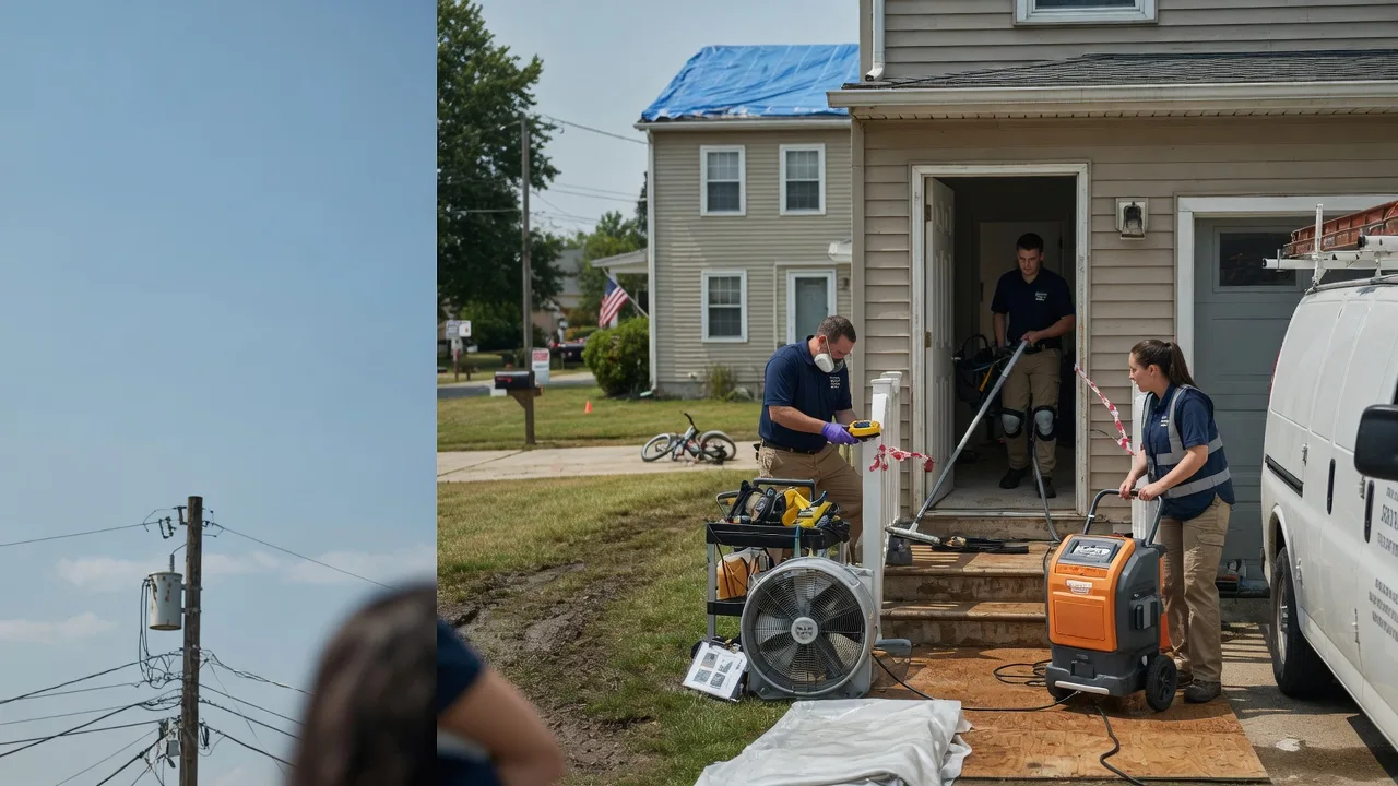 Water Damage Repair in Lucama, NC near me